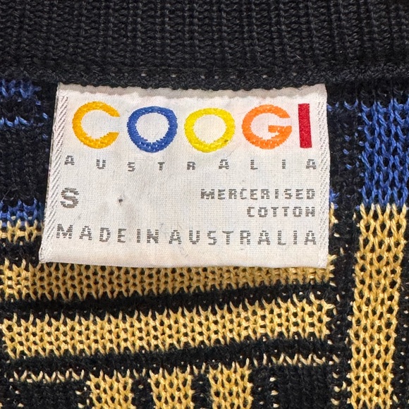 Vintage COOGI Australia Mercerised Cotton Sweater (Made in Australia) - Picture 7 of 9